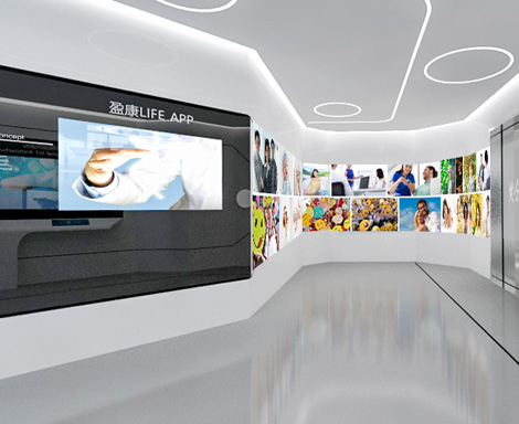 海尔金控物联网医院体验展厅展馆设计