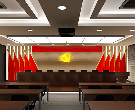 洛社志愿者总站展馆设计